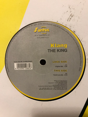 Klang - The King | Suntec (TEC 050) - main