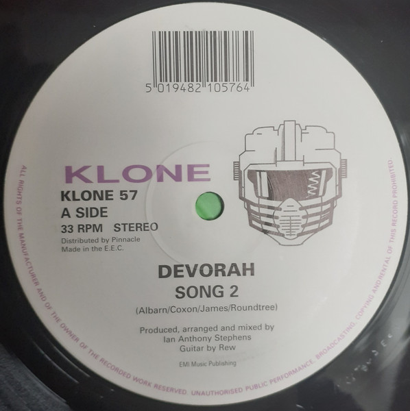 Devorah - Song 2 | Klone Records (KLONE 57) - main Devorah - Song 2 | Klone Records (KLONE 57) - main