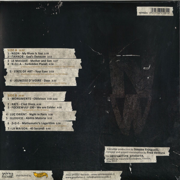 Various - Italia New Wave [Minimal Synth, No Wave & Post Punk Sounds From The 80's Italian Underground] | Spittle Records (spittle31) - 2