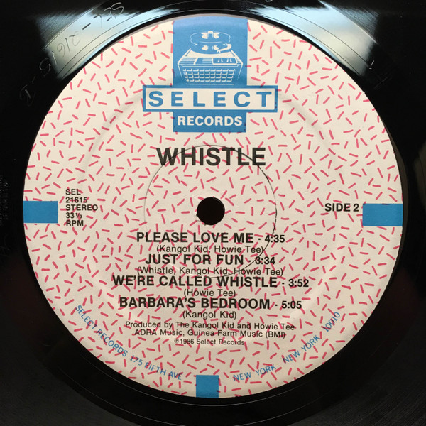 Whistle - Whistle | Select Records (SEL 21615) - 4