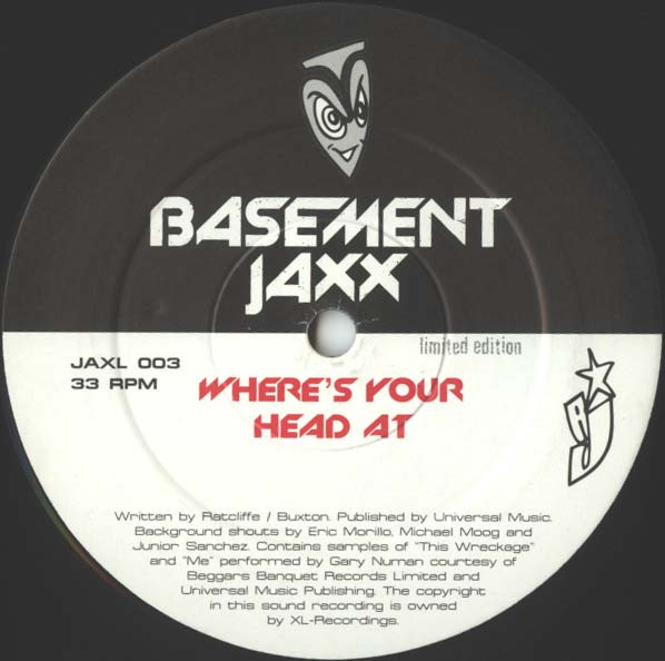Basement Jaxx - Romeo / Where's Your Head At | Atlantic Jaxx (JAXL 003) - 4