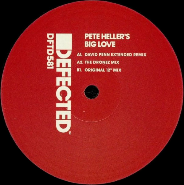 Pete Heller's Big Love - Big Love | Defected (DFTD581) - main Pete Heller's Big Love - Big Love | Defected (DFTD581) - main