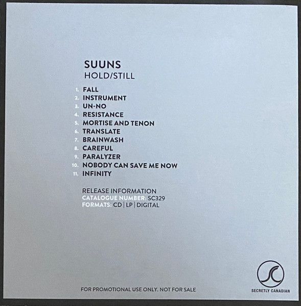 Suuns - Hold/Still | Secretly Canadian (SC329) - 2