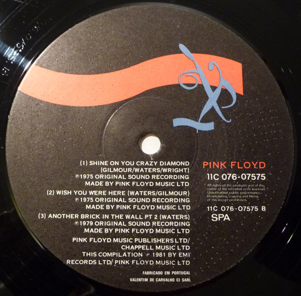 Pink Floyd - A Collection Of Great Dance Songs | Harvest (11C 076-07575) - 4