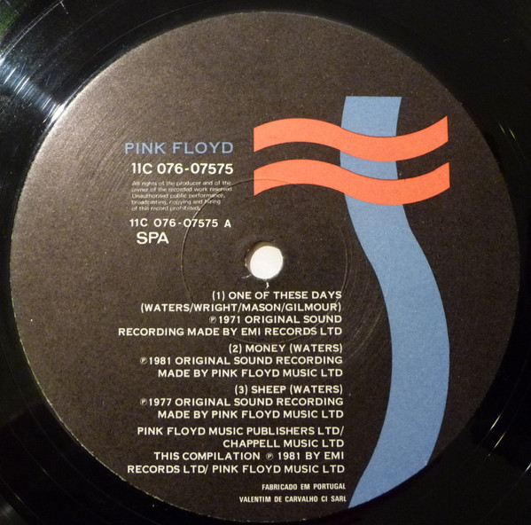 Pink Floyd - A Collection Of Great Dance Songs | Harvest (11C 076-07575) - 3