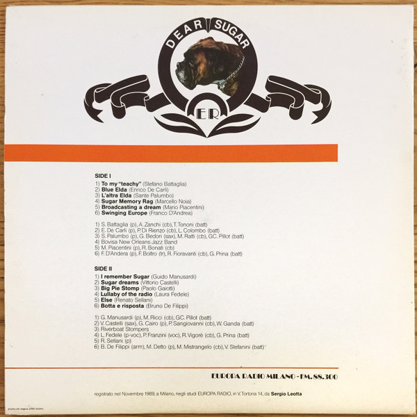 Various - Jazz In Diretta/Europa Radio Fm. 88.300 | Dear Sugar (DS 101) - 4