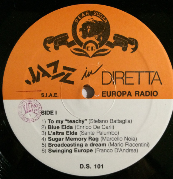 Various - Jazz In Diretta/Europa Radio Fm. 88.300 | Dear Sugar (DS 101) - 3
