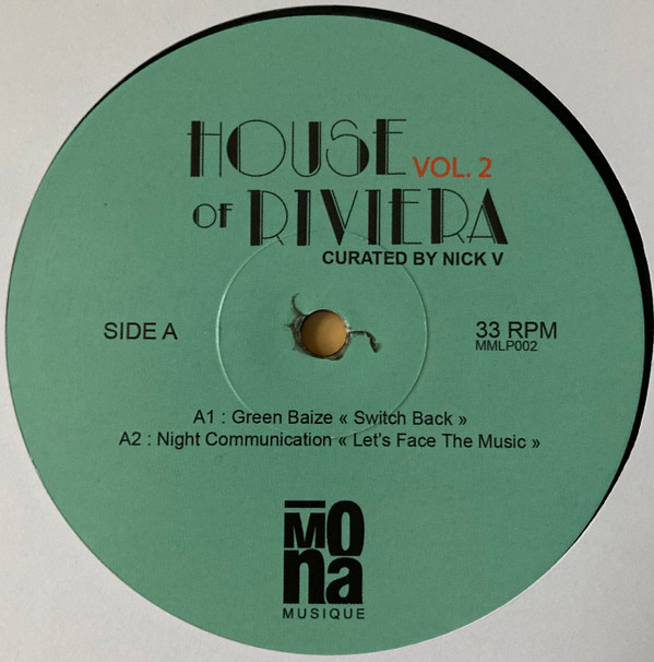 Various - House Of Riviera Vol. 2 1991-1994 | Mona Musique (MMLP002) - 3 Various - House Of Riviera Vol. 2 1991-1994 | Mona Musique (MMLP002) - 3