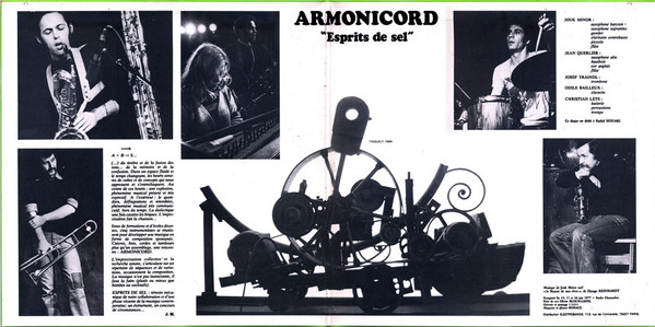 Armonicord - Esprits De Sel | L'Électrobande (ELB 7701) - 2