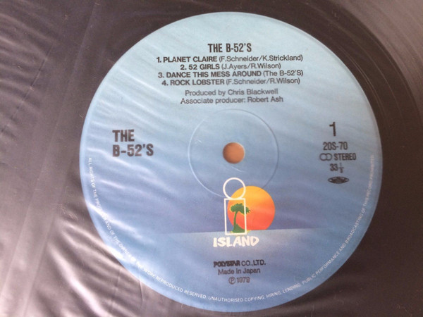 The B-52's - The B-52's | Island Records (20S-70) - 2 The B-52's - The B-52's | Island Records (20S-70) - 2