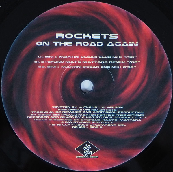 Rockets - On The Road Again | Dream Beat (DB 188) - 4