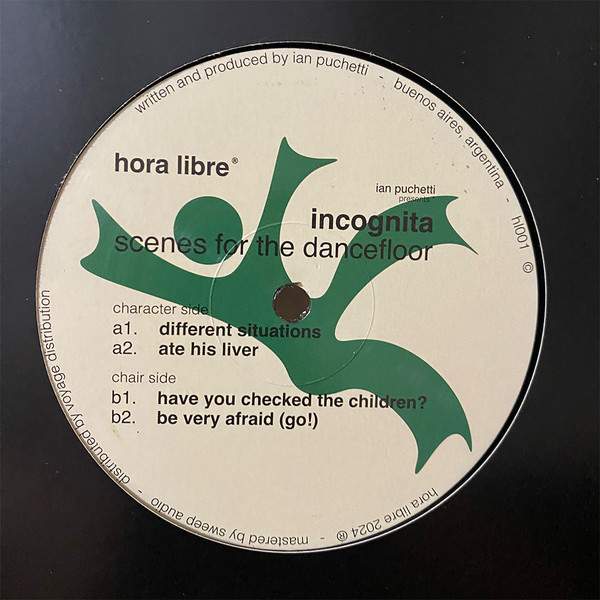 Ian Puchetti , Incognita - Scenes For The Dancefloor | Hora Libre (HL001)