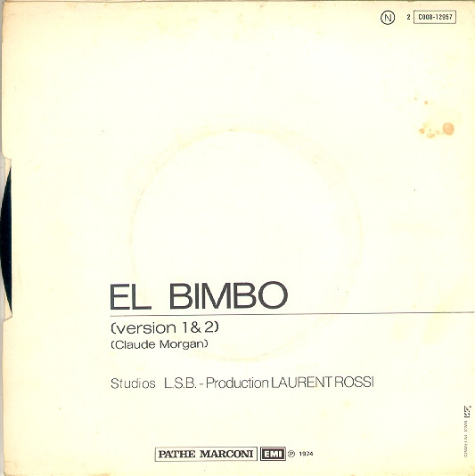 Bimbo Jet - El Bimbo | EMI (2C 008-12957) - 2
