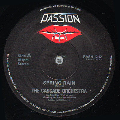The Cascade Orchestra - Spring Rain | Passion (PASH 12 12)