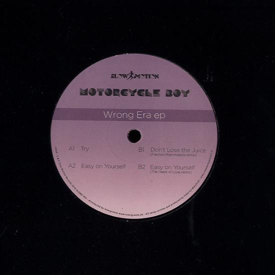 Motorcycle Boy - Wrong Era EP | Slow Motion Records (SLOMO002) - main