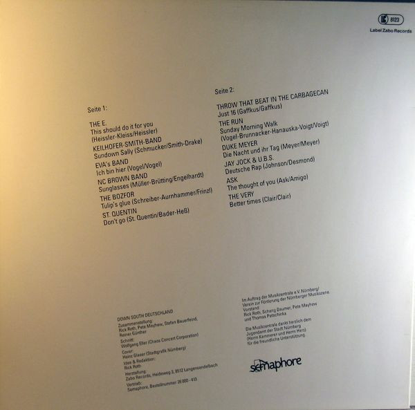 Various - Downsouth Deutschland | Zabo Records (none) - 2 Various - Downsouth Deutschland | Zabo Records (none) - 2