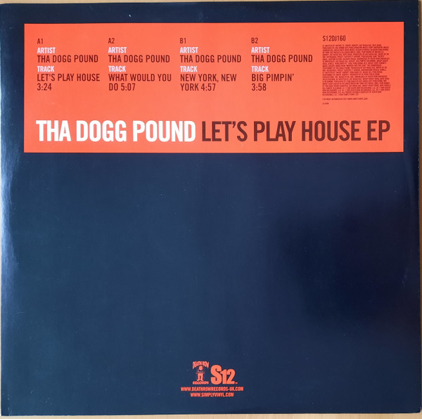 Tha Dogg Pound - Let's Play House EP | S12 (S12DJ160) - 2 Tha Dogg Pound - Let's Play House EP | S12 (S12DJ160) - 2