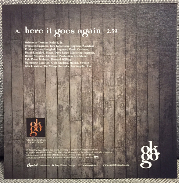 OK Go - Here It Goes Again | Capitol Records (ANGES22) - 2 OK Go - Here It Goes Again | Capitol Records (ANGES22) - 2