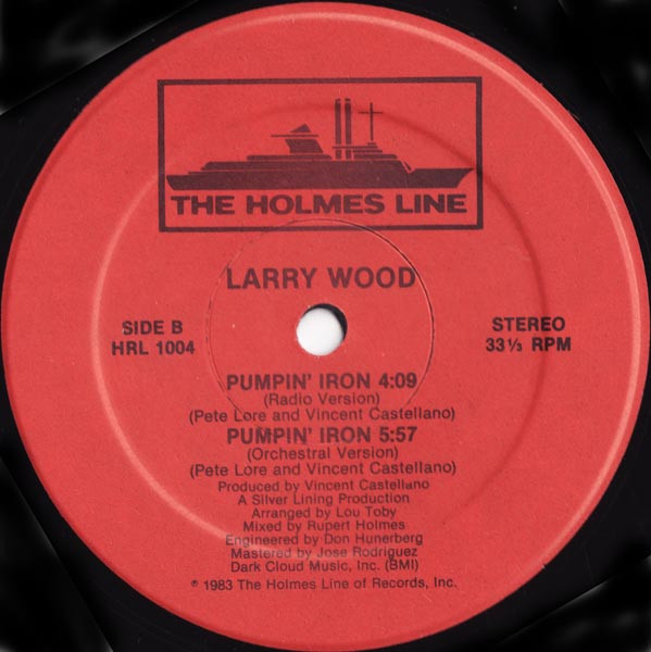 Larry Wood - Pumpin' Iron | The Holmes Line (HRL 1004) - 2 Larry Wood - Pumpin' Iron | The Holmes Line (HRL 1004) - 2