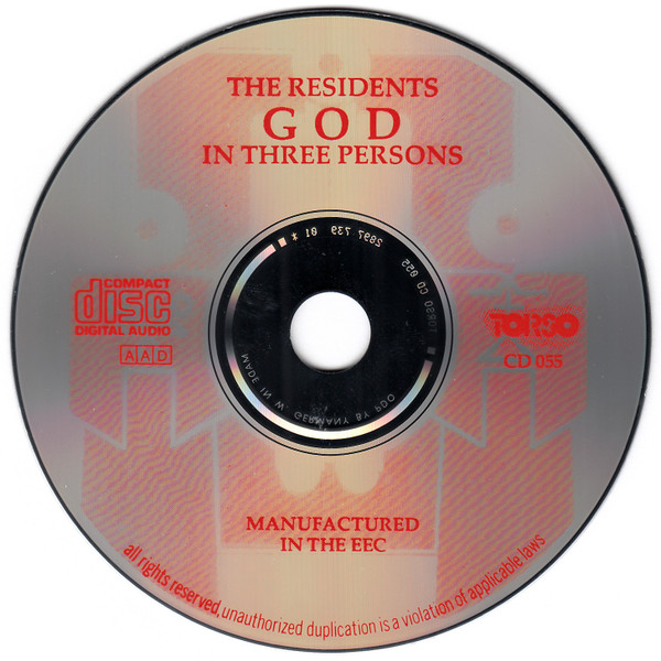 The Residents - God In Three Persons | Torso (TORSO CD 055) - 4 The Residents - God In Three Persons | Torso (TORSO CD 055) - 4