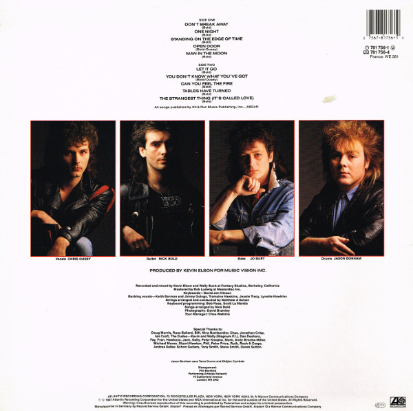 Virginia Wolf - Push | Atlantic (781 756-1) - 2
