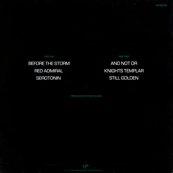 Steve Hillage - And Not Or | Virgin (OVED 8) - 2