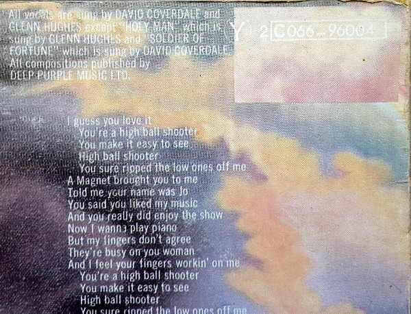 Deep Purple - Stormbringer | Purple Records (2 C 066_ 96004)
