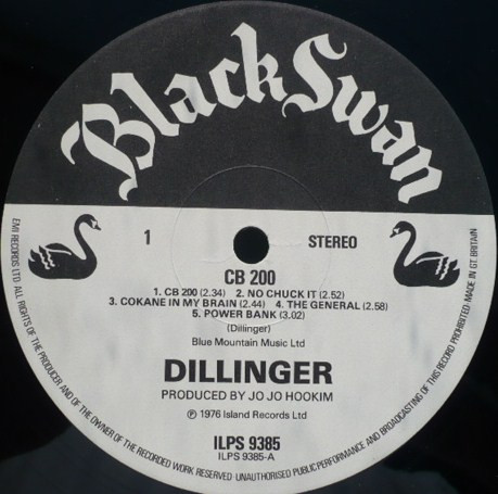 Dillinger - CB 200 | Black Swan (ILPS 9385) - 3 Dillinger - CB 200 | Black Swan (ILPS 9385) - 3