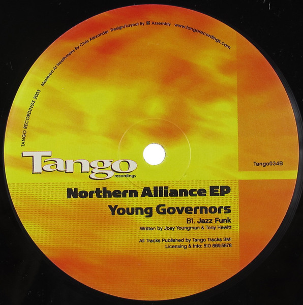 Da Sunlounge / Young Governors - Northern Alliance EP | Tango Recordings (TANGO 034) - 2