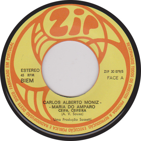 Carlos Alberto Moniz , Maria Do Amparo - Ceifa, Ceifeira | Zip Zip (30079/D) - 3 Carlos Alberto Moniz , Maria Do Amparo - Ceifa, Ceifeira | Zip Zip (30079/D) - 3