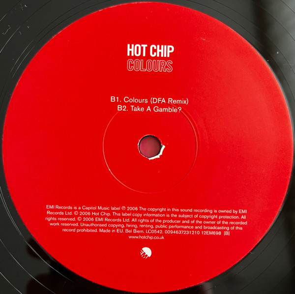 Hot Chip - Colours | EMI (12EM 698) - 4