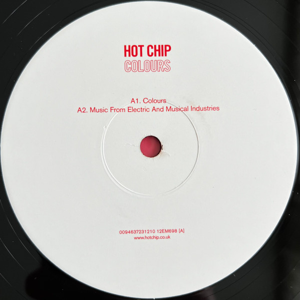 Hot Chip - Colours | EMI (12EM 698) - 3