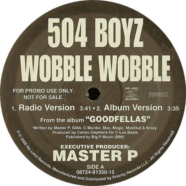 504 Boyz - Wobble Wobble | No Limit Records (08724-81350-15) - main