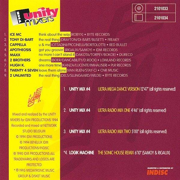 The Unity Mixers - The Unity Mix 4 | Indisc (2101034) - 3