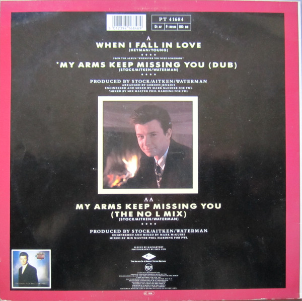 Rick Astley - When I Fall In Love / My Arms Keep Missing You | RCA (PT 41 684) - 2 Rick Astley - When I Fall In Love / My Arms Keep Missing You | RCA (PT 41 684) - 2
