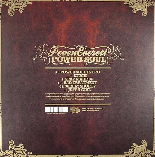 Peven Everett - Power Soul | Soul Heaven Records (PEV01LP1) - 2