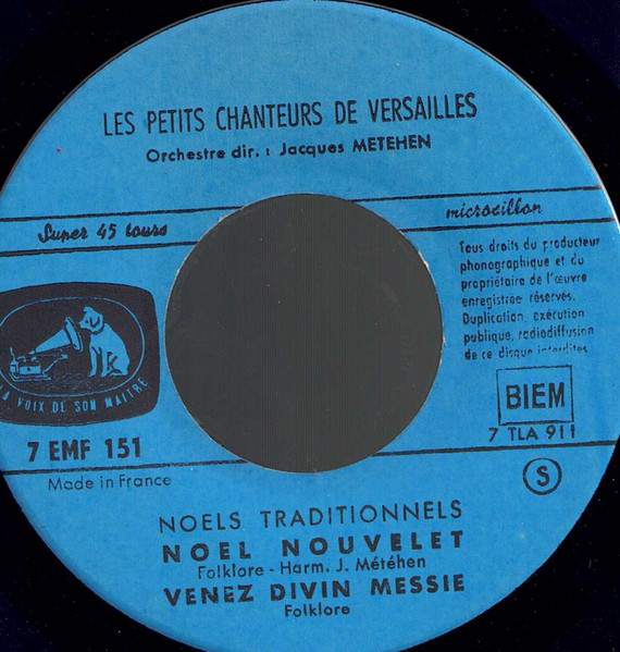Les Petits Chanteurs De Versailles - Noëls Traditionnels (Volume 2) | La Voix De Son Maître (EMF 151) - 4 Les Petits Chanteurs De Versailles - Noëls Traditionnels (Volume 2) | La Voix De Son Maître (EMF 151) - 4