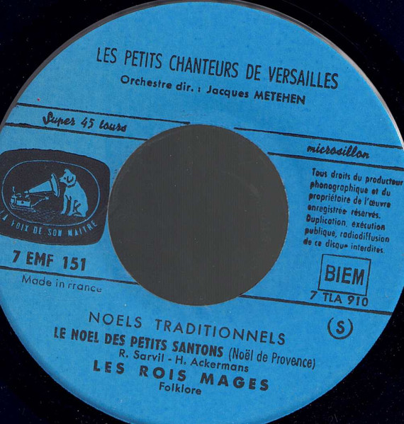 Les Petits Chanteurs De Versailles - Noëls Traditionnels (Volume 2) | La Voix De Son Maître (EMF 151) - 3 Les Petits Chanteurs De Versailles - Noëls Traditionnels (Volume 2) | La Voix De Son Maître (EMF 151) - 3
