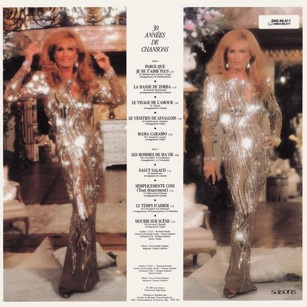 Dalida - Le Visage De L'Amour | Saisons (SNS-90.011) - 2 Dalida - Le Visage De L'Amour | Saisons (SNS-90.011) - 2