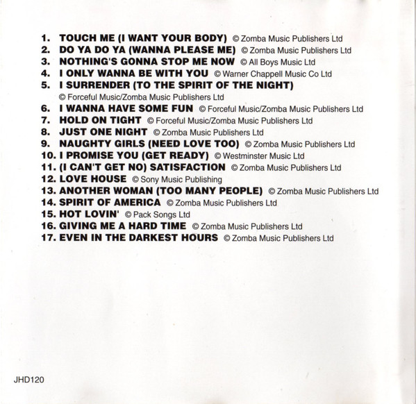 Samantha Fox - Greatest Hits | Tring International PLC (JHD120) - 2