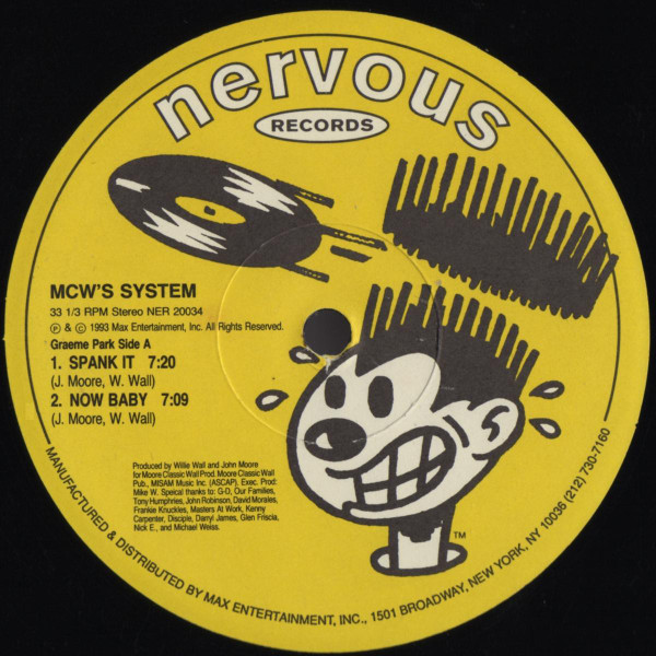 MCW - Spank It | Nervous Records (NER 20034) - main MCW - Spank It | Nervous Records (NER 20034) - main