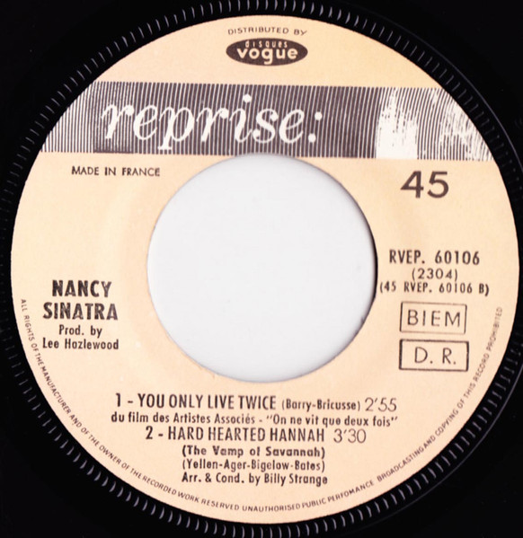 Nancy Sinatra - Le Skate... Jackson | Reprise Records (RVEP 60 106) - 3 Nancy Sinatra - Le Skate... Jackson | Reprise Records (RVEP 60 106) - 3