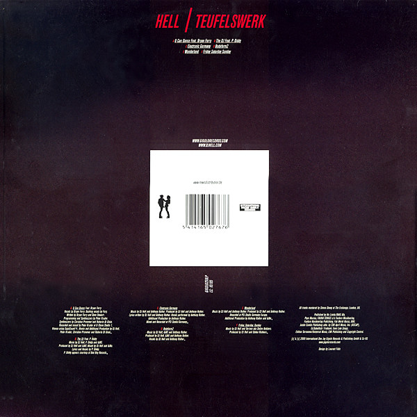 Hell - Teufelswerk | International Deejay Gigolo Records (GIGOLO250LP) - 2