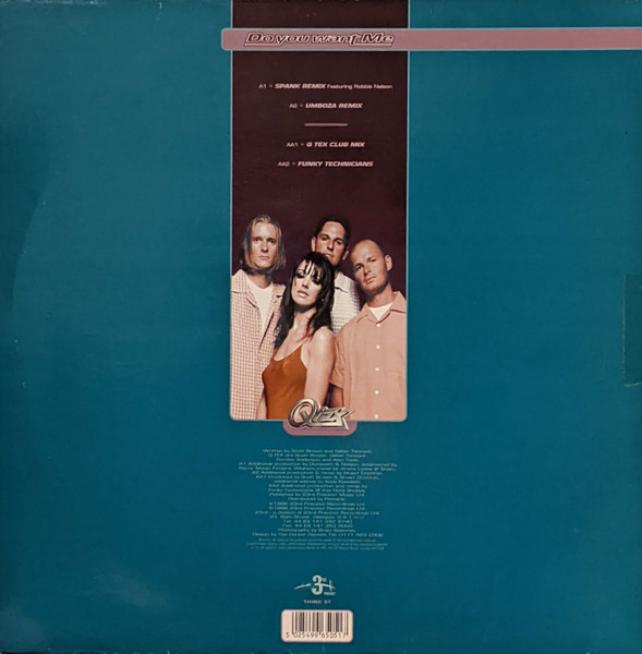 Q-Tex - Do You Want Me | 23rd Precinct Recordings Ltd (THIRD 5T) - 2