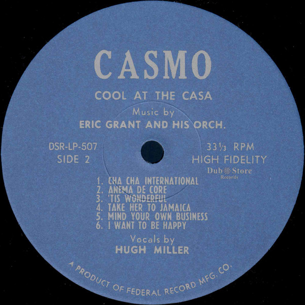 Eric Grant - Cool At The Casa Montego | Dub Store Records (DSR LP 507) - 4 Eric Grant - Cool At The Casa Montego | Dub Store Records (DSR LP 507) - 4