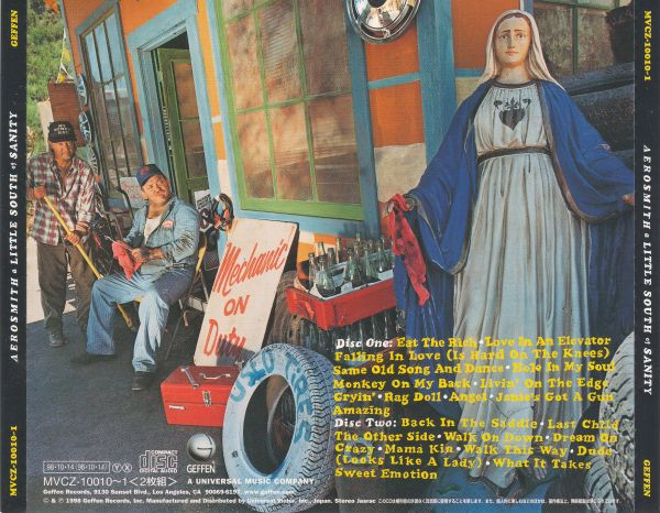 Aerosmith - A Little South Of Sanity | Geffen Records (MVCZ-10010/1) - 3
