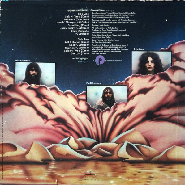 Hard Stuff - Bolex Dementia | Mercury (SRM 1 663) - 2