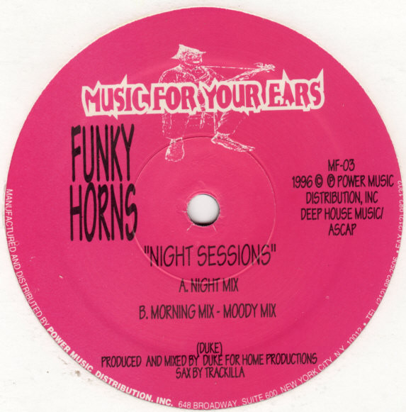 The Funky Horns - Night Sessions | Music For Your Ears (MF-03) - main The Funky Horns - Night Sessions | Music For Your Ears (MF-03) - main