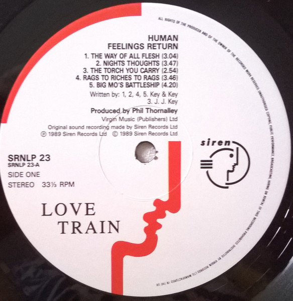 Lovetrain - Human Feelings Return | Siren (SRNLP 23) - 3