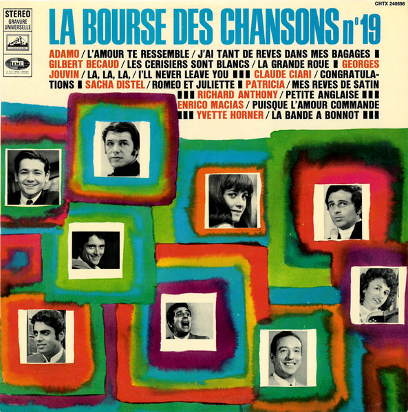 Various - La Bourse Des Chansons Pathé-Marconi N° 19 | La Voix De Son Maître (CHTX 240.698) Various - La Bourse Des Chansons Pathé-Marconi N° 19 | La Voix De Son Maître (CHTX 240.698)